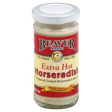 Beaver Brand Extra Hot Horseradish, 4 oz