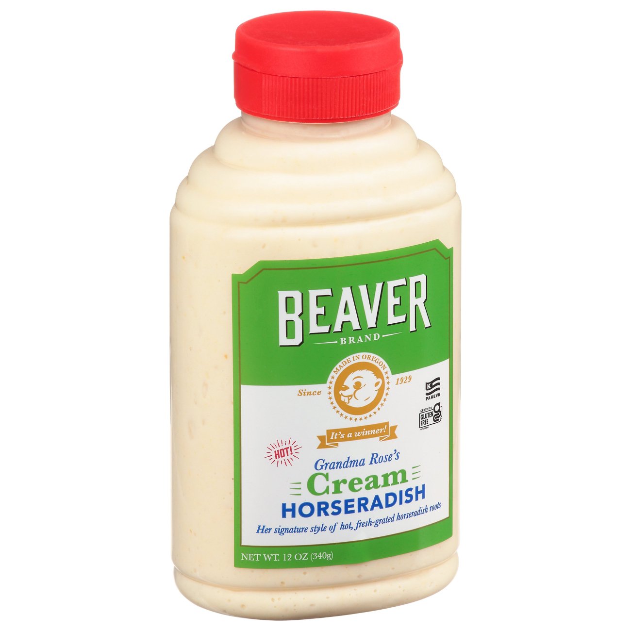 Beaver Brand Hot Cream Horseradish Shop Condiments at HEB