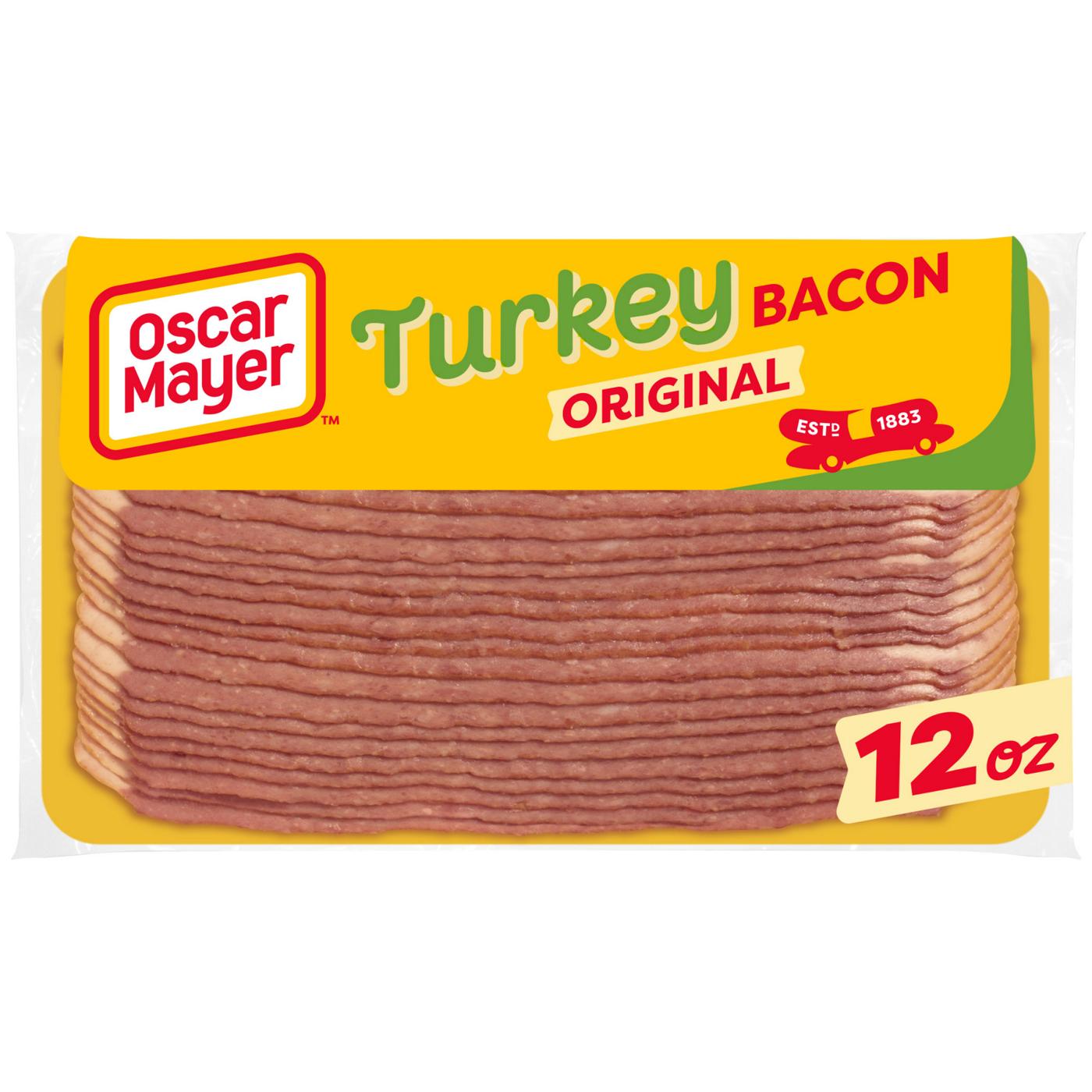 Oscar Mayer Original Turkey Bacon; image 1 of 6