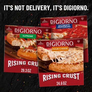 DiGiorno Rising Crust Four Cheese Frozen Pizza