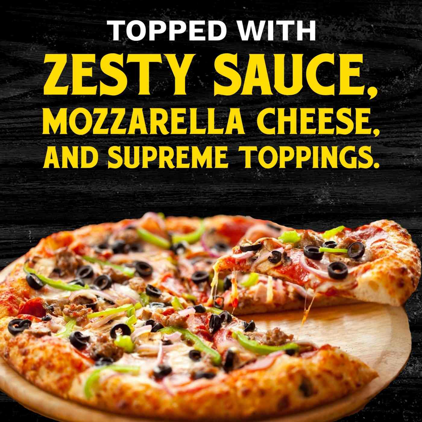 Tombstone Frozen Original Crust Supreme Pizza; image 2 of 12