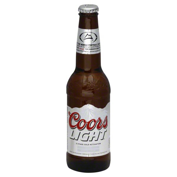 Coors Light Beer Bottle - Shop Beer & Wine At H-E-B