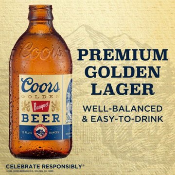 Coors Banquet Beer 12 pk Cans, 12 oz