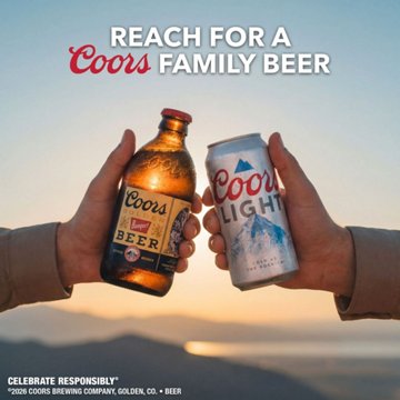Coors Light Beer 12 pk Cans, 12 oz