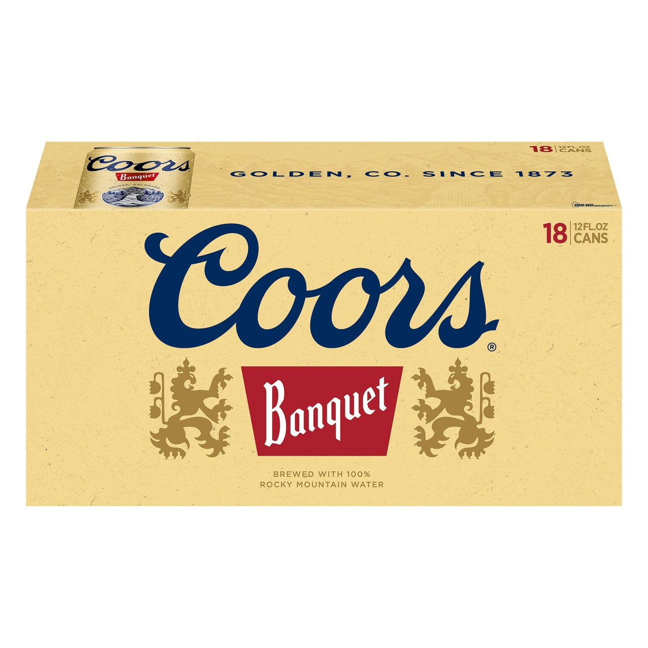 Coors Banquet Beer 18 pk Cans Shop Beer at HEB