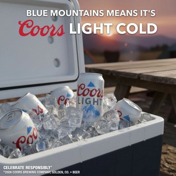 Coors Light Beer 18 pk Cans, 12 oz