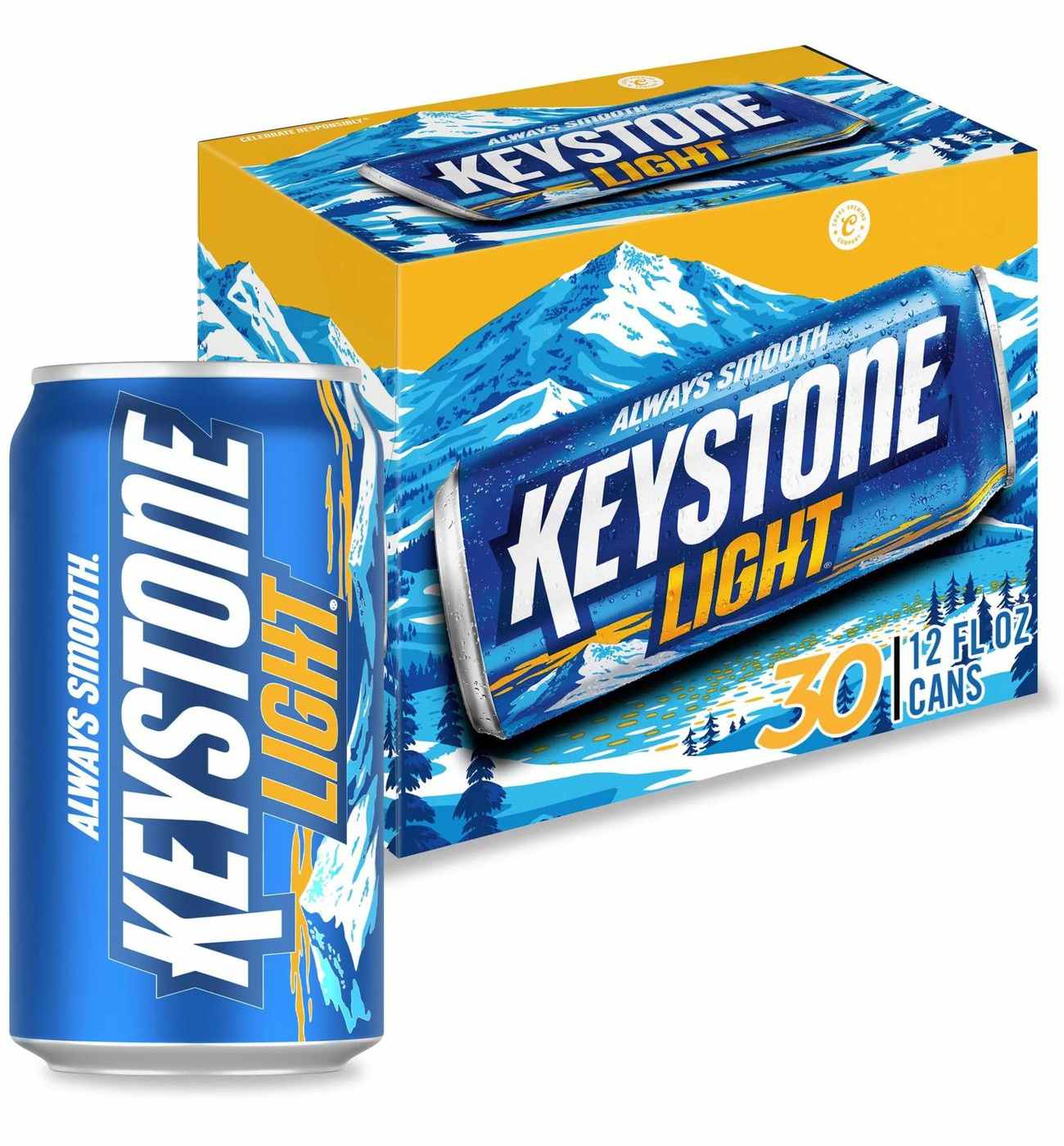 Keystone Light Beer 30 pk Cans - Shop Beer at H-E-B