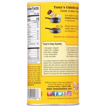 Tony Chachere's Instant Creole Roux Mix, 10 oz