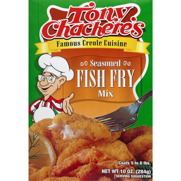 Tony Chachere's Creole Seasoned Fish Fry Mix, 10 oz