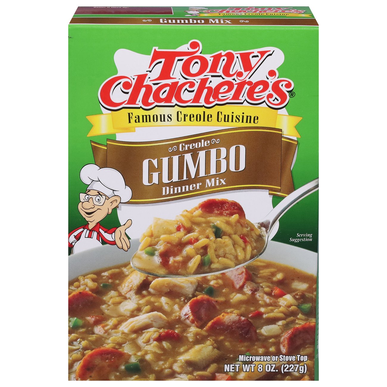 Tony Chachere s Creole Gumbo Dinner Mix Shop Pantry Meals At H E B