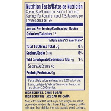 Imperial Sugar Pure Cane Sugar Cubes, 1 lb