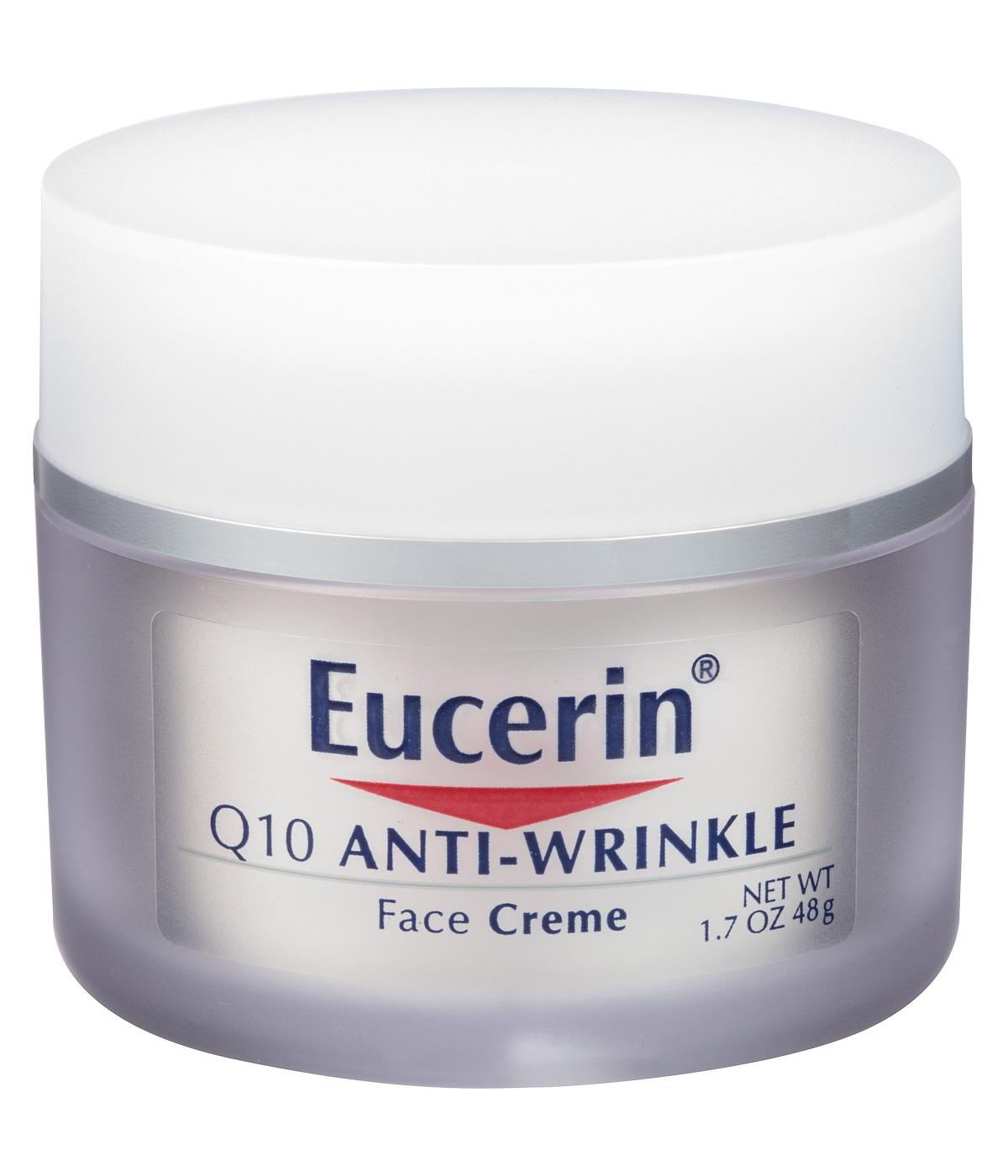 Eucerin Q10 Anti-Wrinkle Sensitive Skin Face Creme; image 4 of 5
