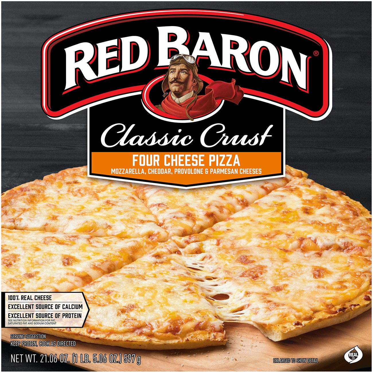 Red Baron Classic Crust 4 Cheese Pizza - Shop Pizza at H-E-B