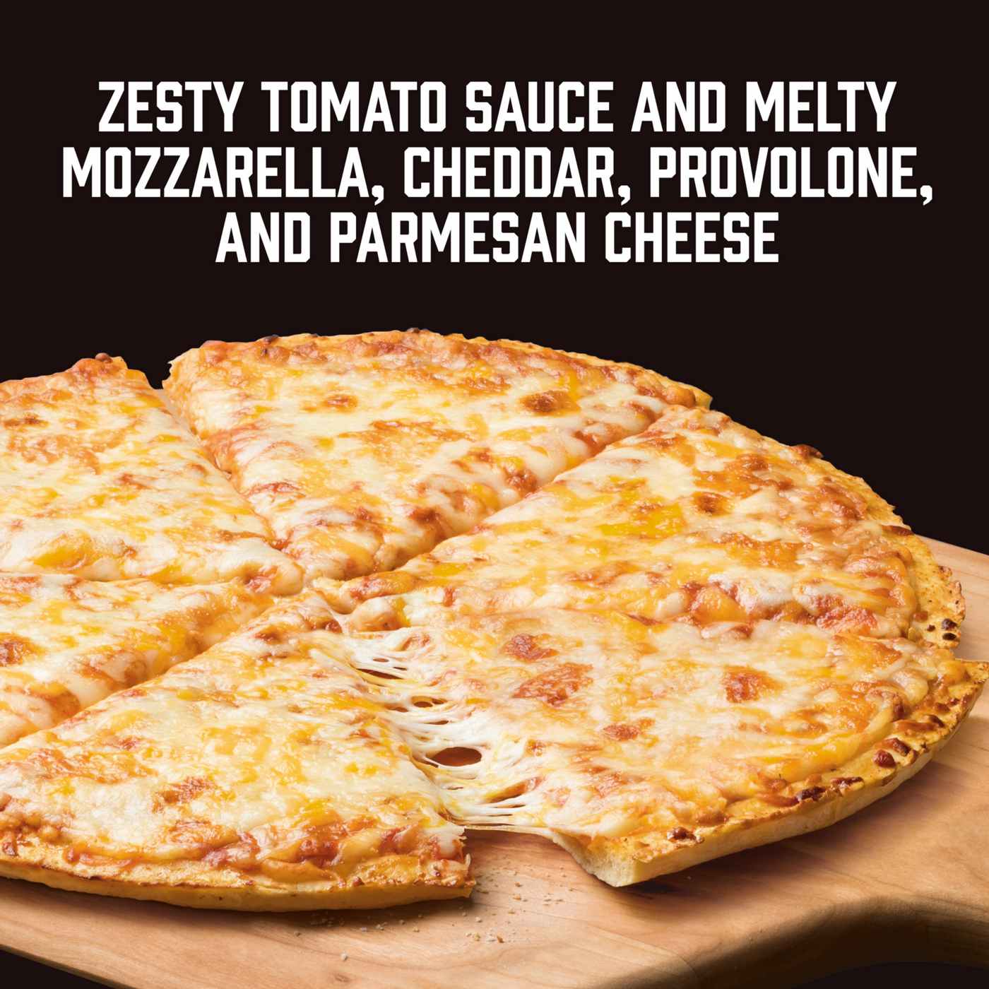 Red Baron Four Cheese Classic Crust Frozen Pizza; image 3 of 10