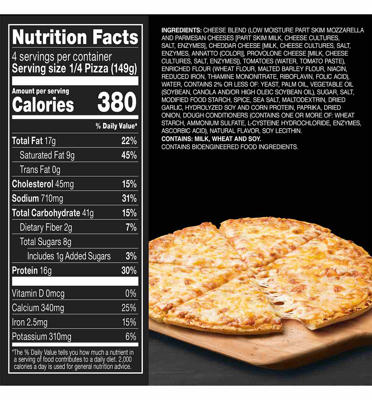 Red Baron Four Cheese Classic Crust Frozen Pizza; image 8 of 10