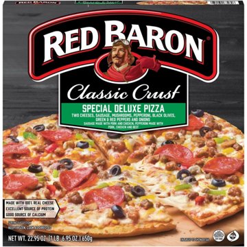 Red Baron Special Deluxe Classic Crust Frozen Pizza