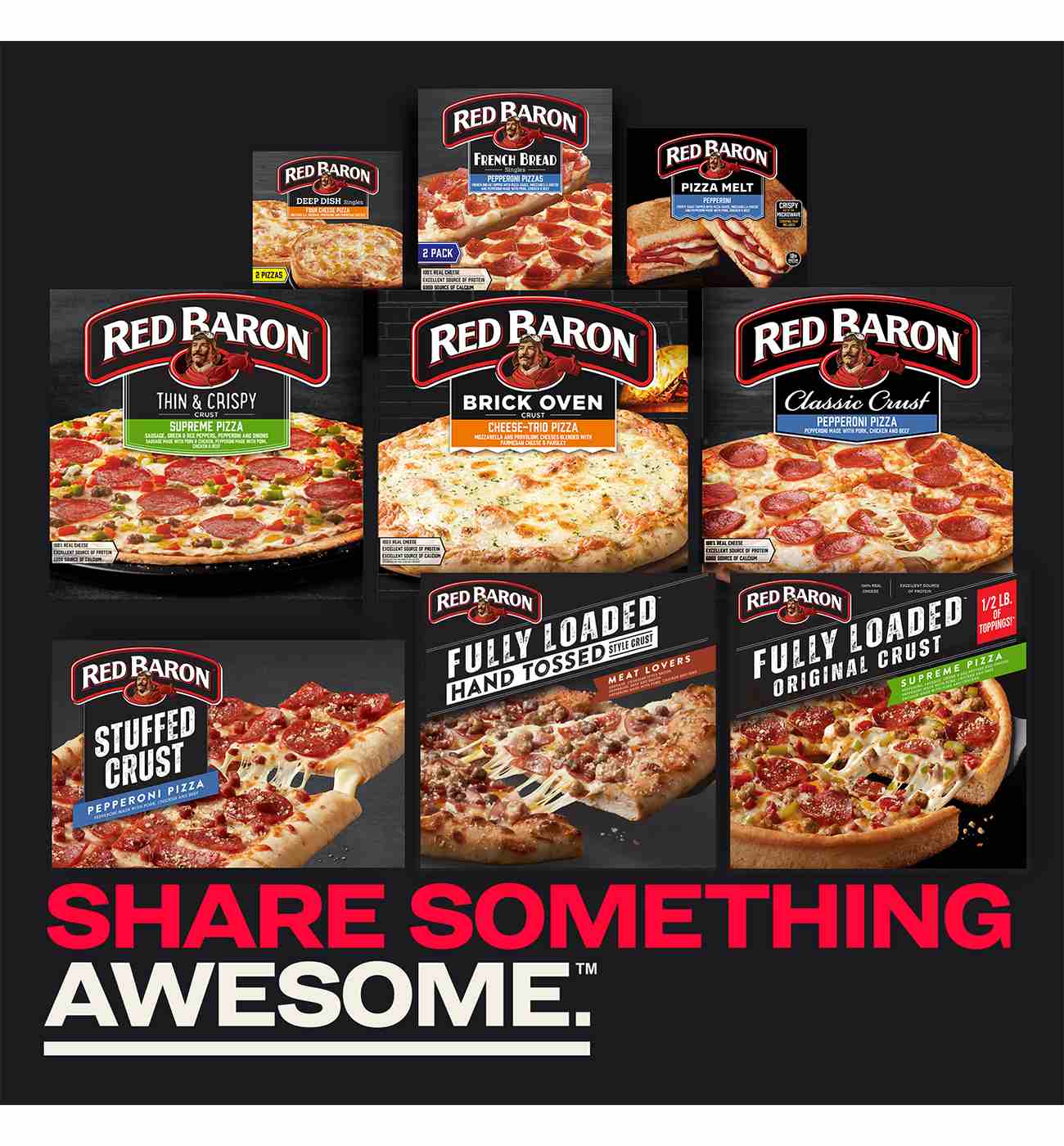 Red Baron Supreme Classic Crust Frozen Pizza; image 5 of 10