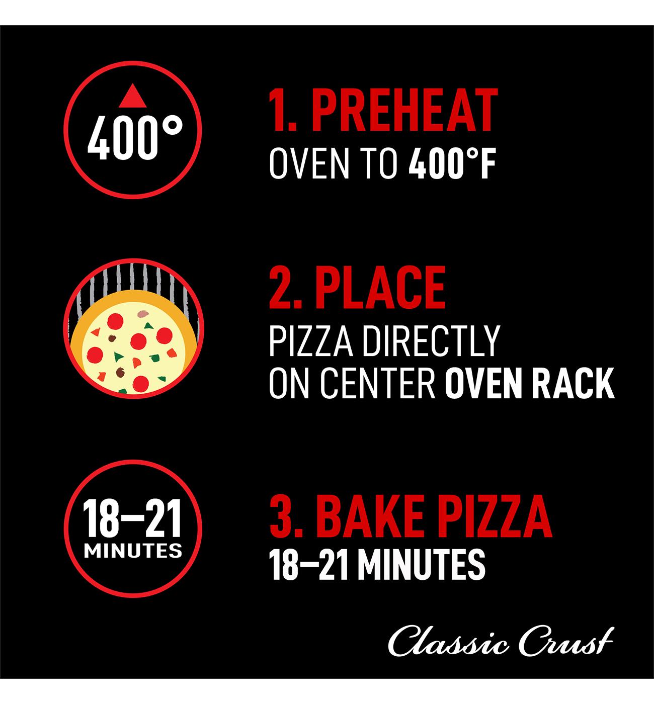 Red Baron Supreme Classic Crust Frozen Pizza; image 6 of 10