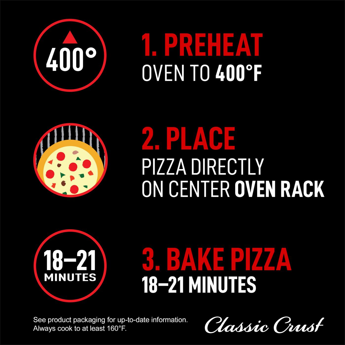 Red Baron Supreme Classic Crust Frozen Pizza; image 9 of 10