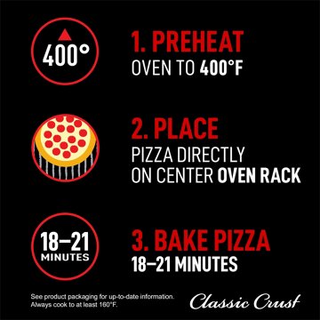 Red Baron Pepperoni Classic Crust Frozen Pizza, 20.61 oz