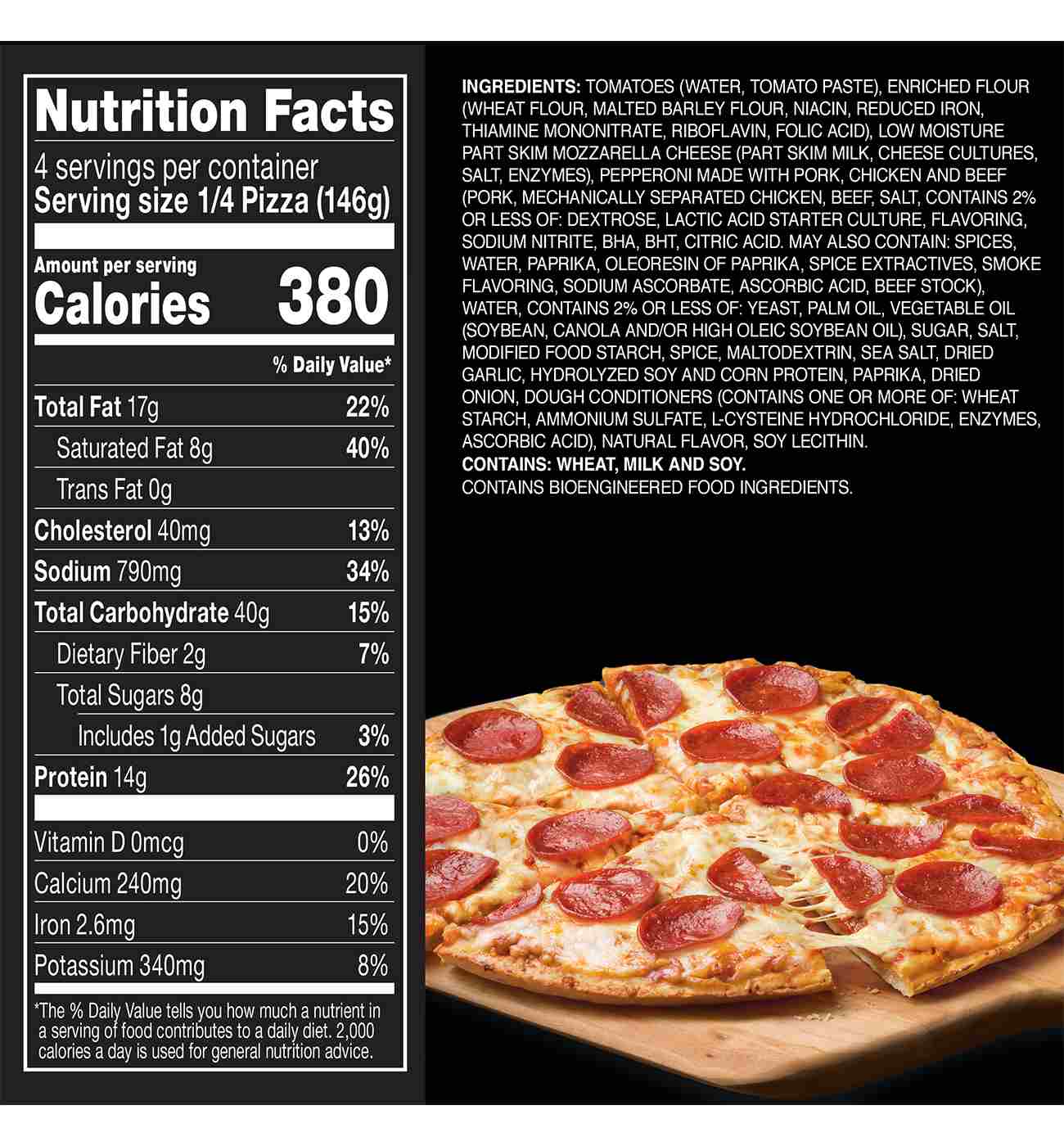 Red Baron Pepperoni Classic Crust Frozen Pizza; image 5 of 10