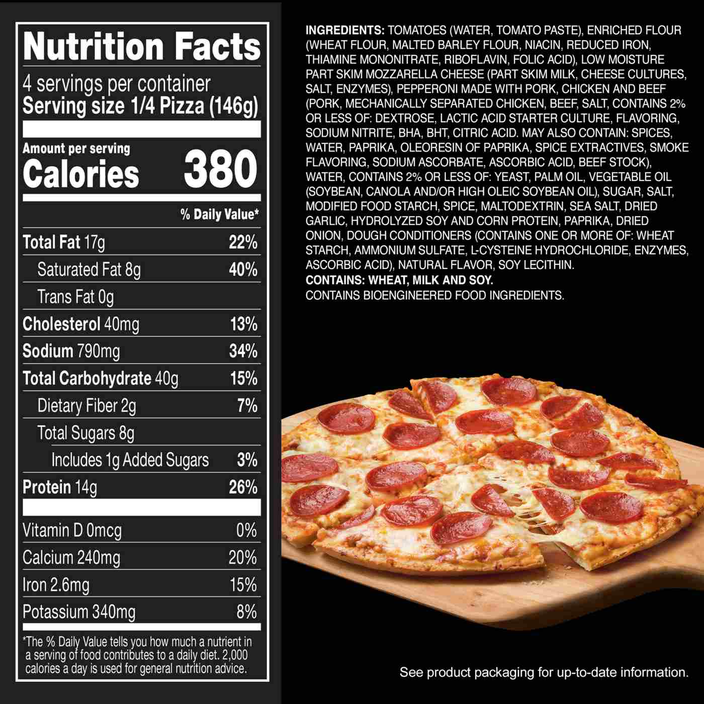 Red Baron Pepperoni Classic Crust Frozen Pizza; image 9 of 10