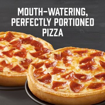 Red Baron Pepperoni Deep Dish Singles Frozen Personal Pizza, 11.2 oz