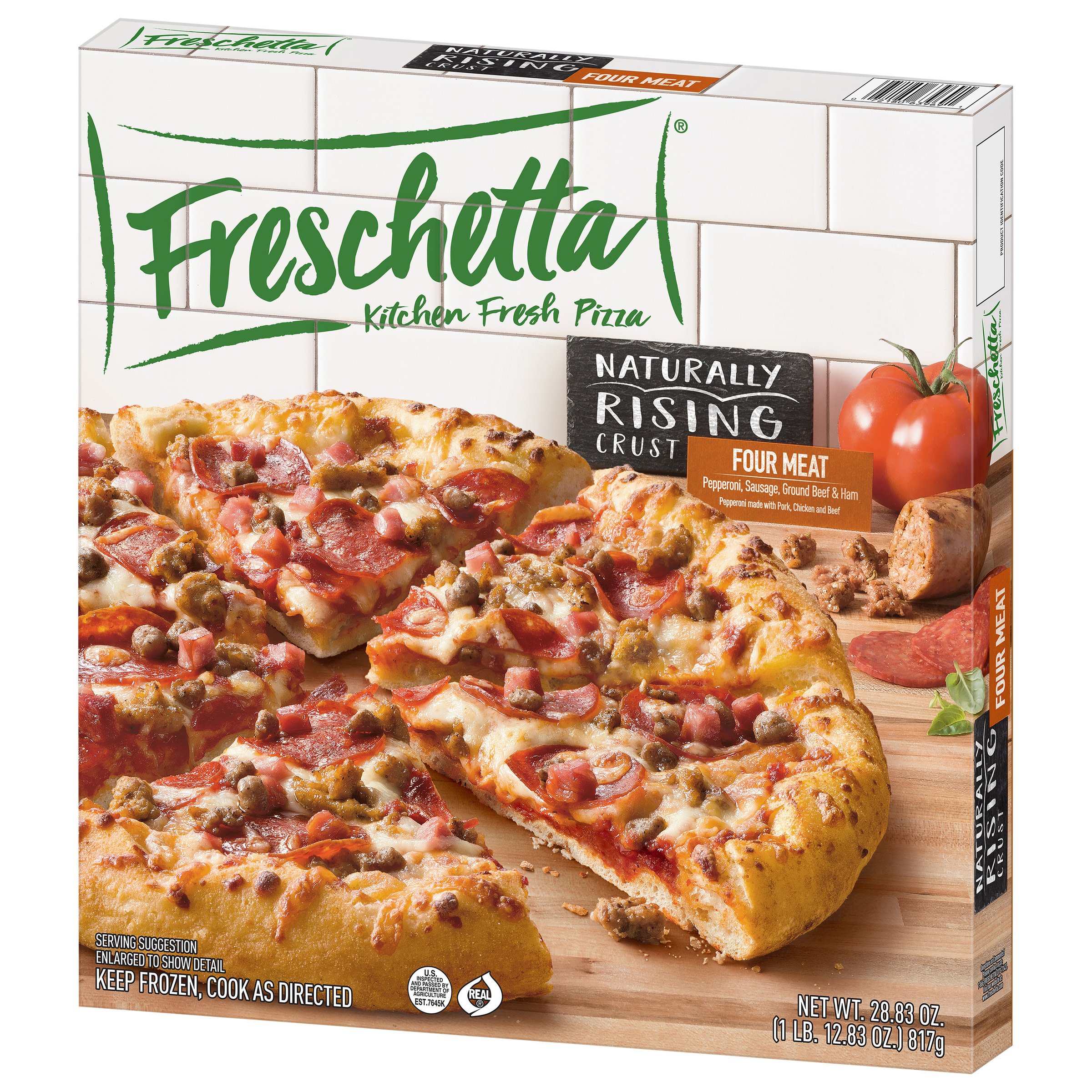 Freschetta Four Meat Naturally Rising Crust Frozen Pizza - Shop