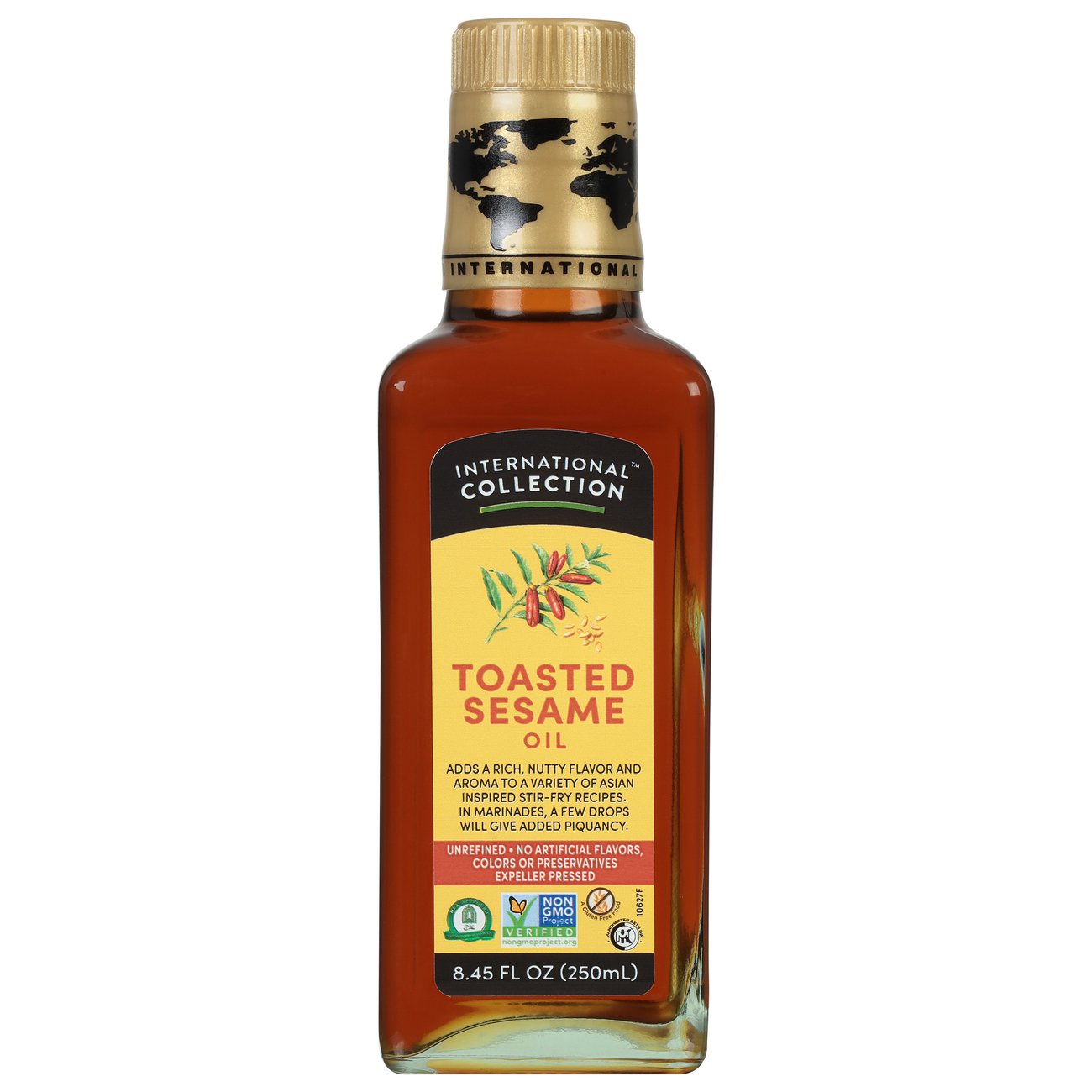 International Collection Toasted Sesame Oil Shop Oils at HEB