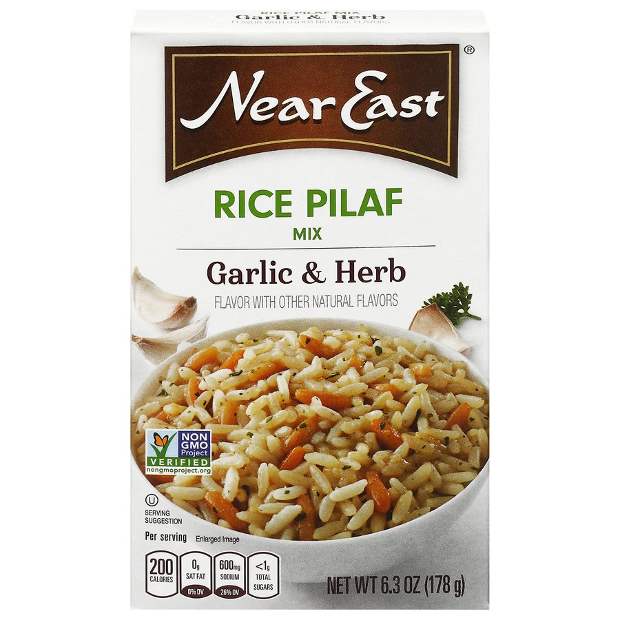 Near East Garlic & Herb Rice Pilaf Mix - Shop Rice & grains at H-E-B