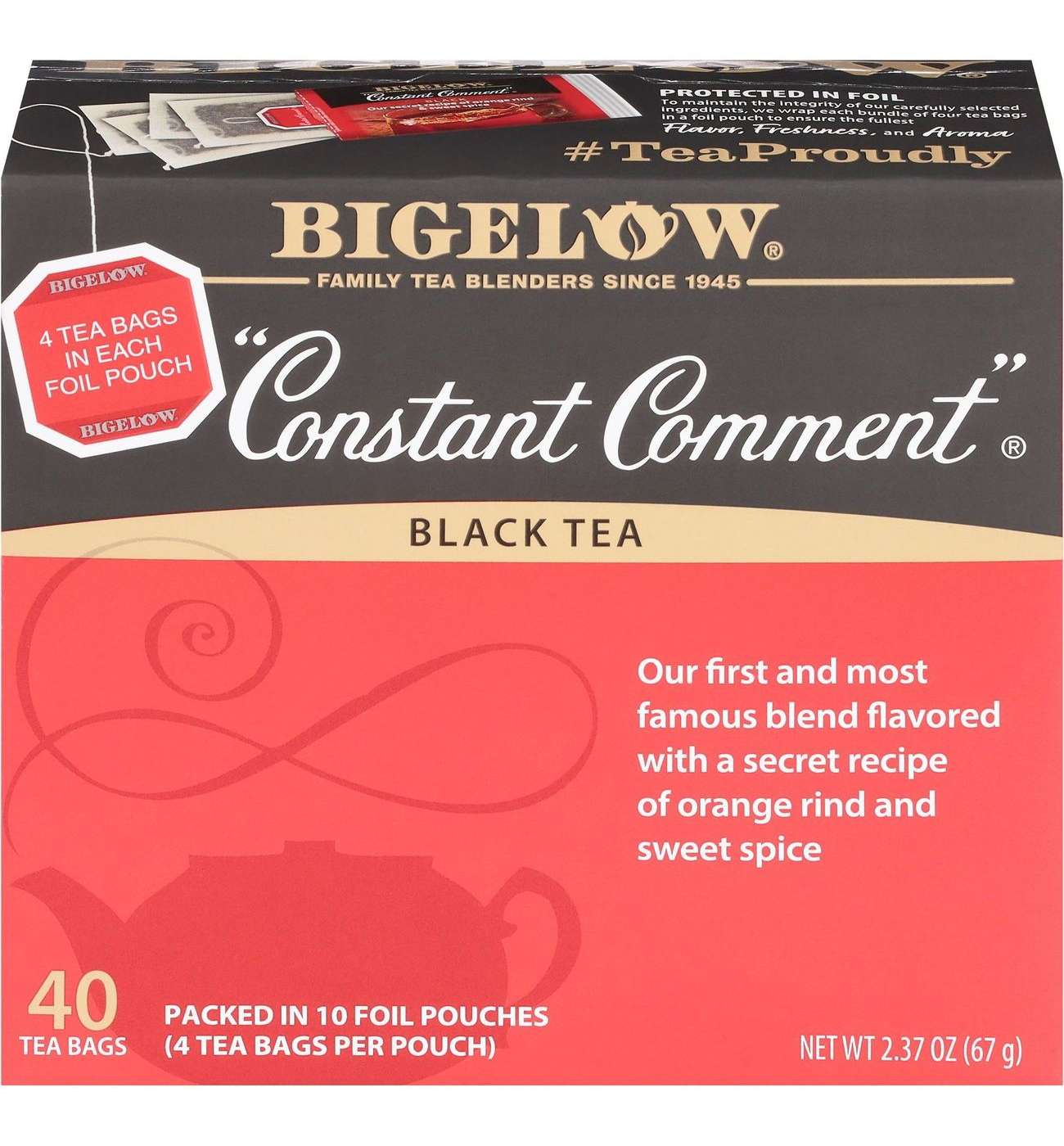 Bigelow Constant Comment Flavored with Rind of Oranges and Sweet Spice Tea Bags Value Pack; image 1 of 7