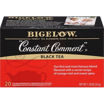 Bigelow Constant Comment Flavored with Rind of Oranges and Sweet Spice Tea Bags