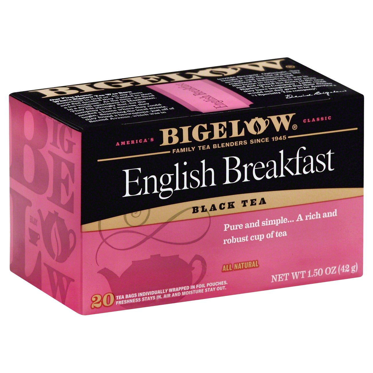 Bigelow English Breakfast Tea Bags Shop Tea at HEB