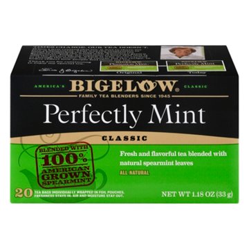 Bigelow Perfectly Mint Black Tea Bags