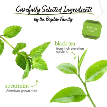 Bigelow Perfectly Mint Black Tea Bags