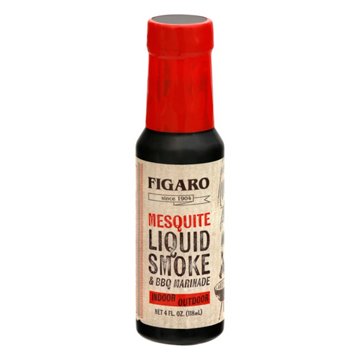Figaro Mesquite Liquid Smoke and Marinade, 4 oz