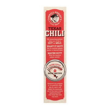 Carol Shelby's Texas Chili Mix, 3.65 oz