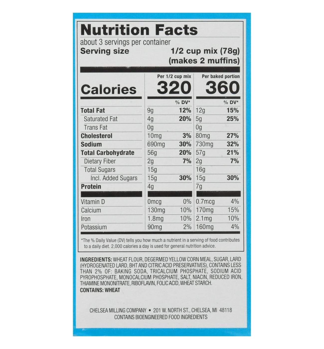 Jiffy Corn Muffin Mix; image 3 of 6