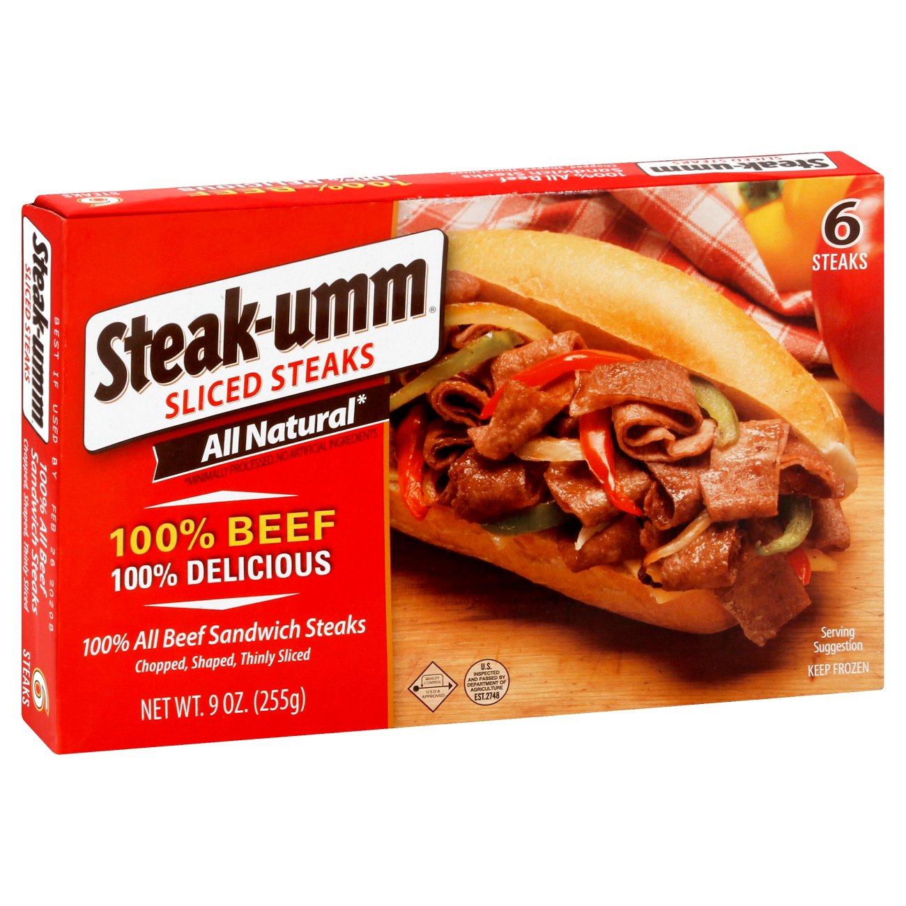 Steak-Umm Sliced Steaks - Shop Sandwiches at H-E-B