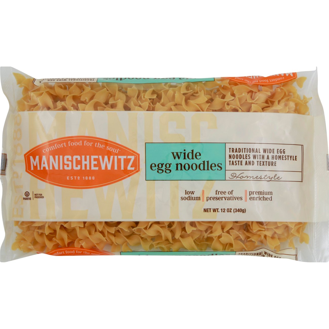 Manischewitz Kosher Wide Egg Noodles Shop Pasta at HEB