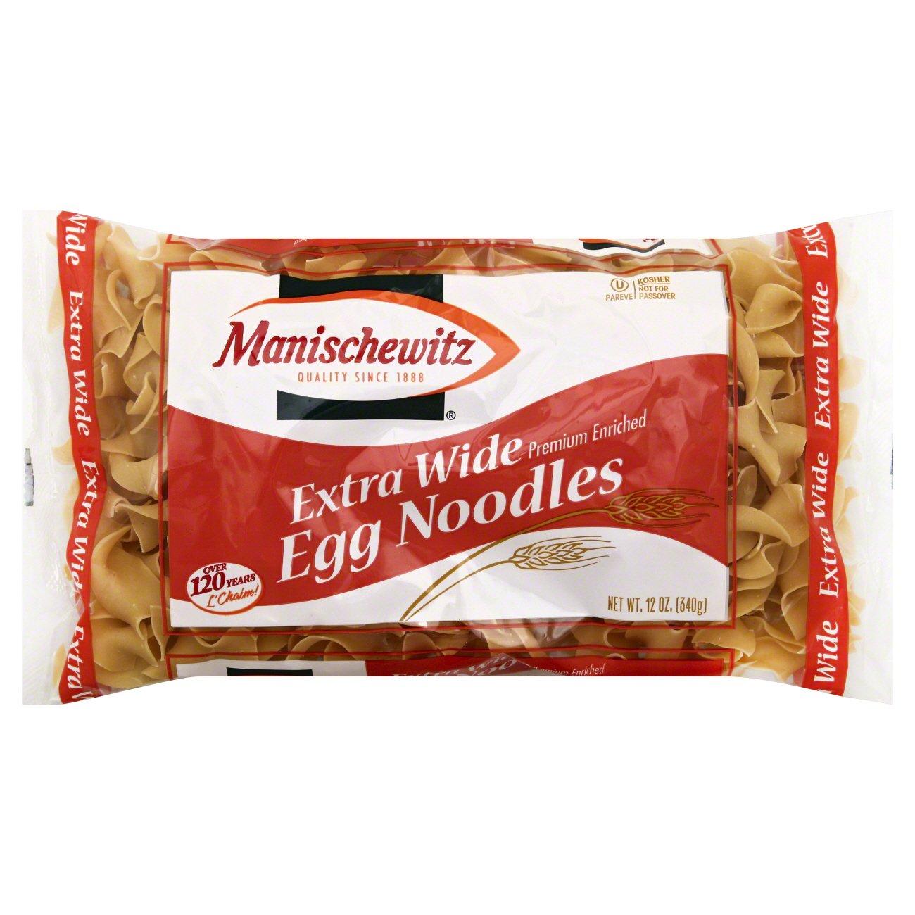 Manischewitz Kosher Extra Wide Egg Noodles Shop Pasta at HEB