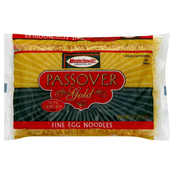 Manischewitz Passover Gold Fine Egg Noodles Shop Pasta at HEB