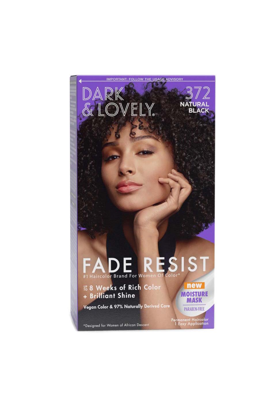 SoftSheen-Carson Dark & Lovely Fade Resist Rich Conditioning Color - 372 Natural Black; image 1 of 9