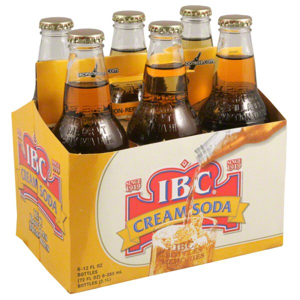 IBC Creme Soda 6 PK Bottles Shop Soda at HEB