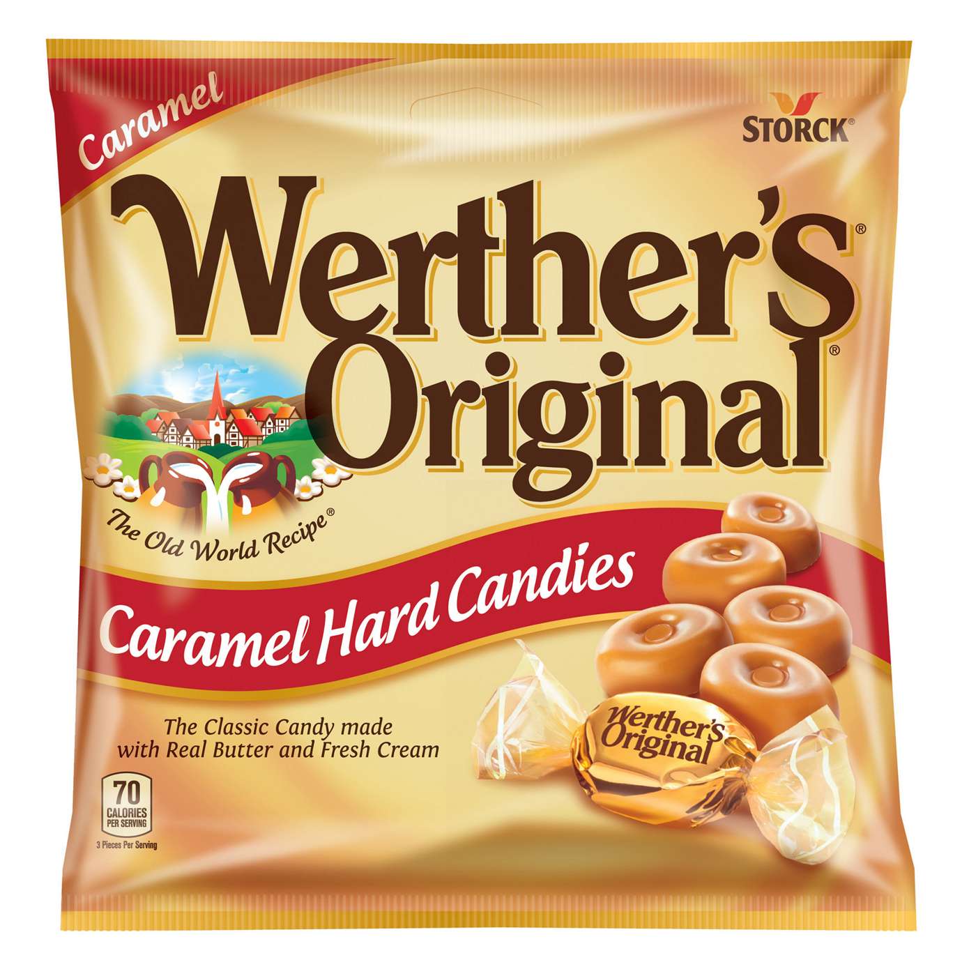 Werther's Original Hard Caramel Candy; image 1 of 6