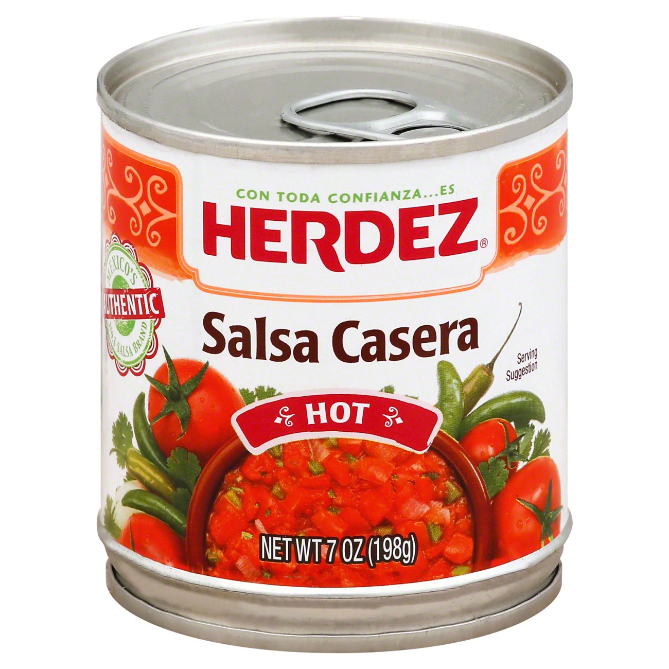 Herdez Hot Salsa Casera Shop Salsa & dip at HEB