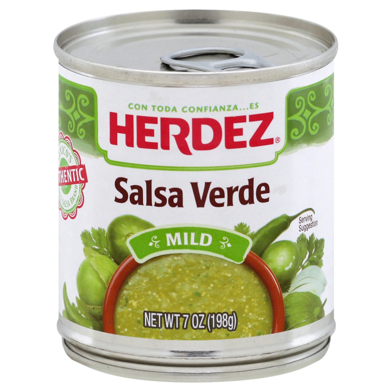 Herdez Mild Salsa Verde Shop Salsa & Dip at HEB