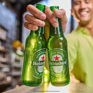 Heineken Lager Beer 6 pk Bottles, 12 oz