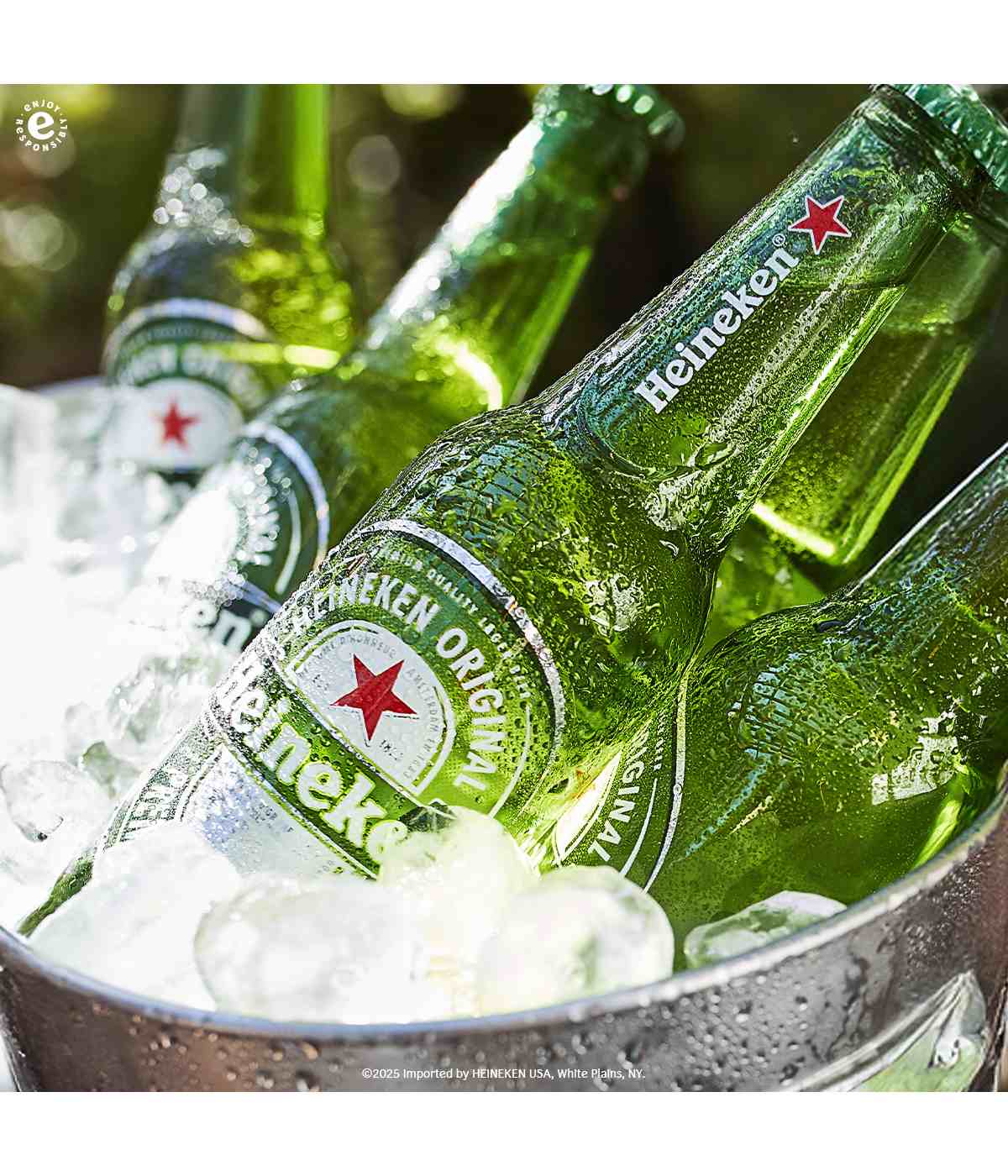 Heineken Lager Beer 6 pk Bottles; image 5 of 6