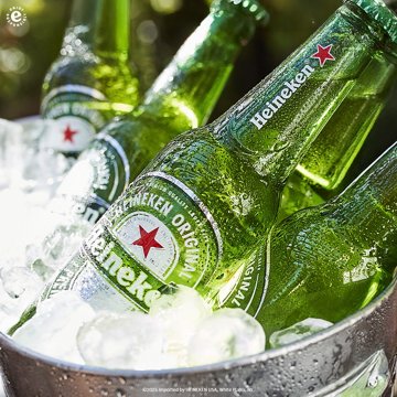 Heineken Lager Beer 6 pk Bottles, 12 oz